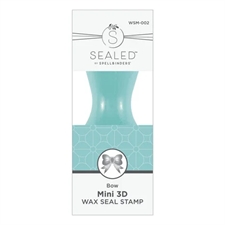 Spellbinders Wax Sealed - Mini 3D Wax Seal Stamp / Bow